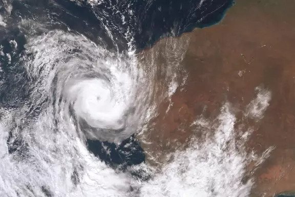Satellite Image of Tropical Cyclone Seroja