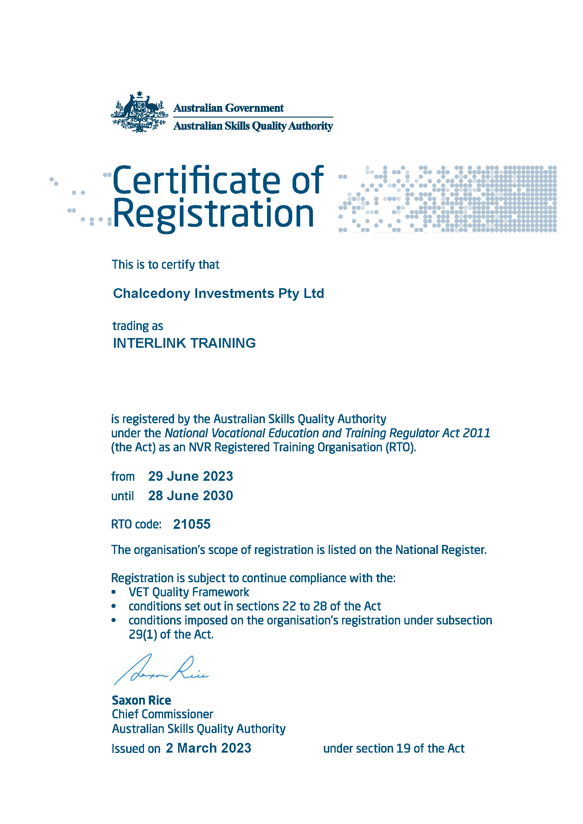 registration